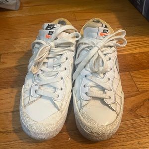 Nike Sacai x Blazer Low White Patent